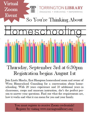 Flier for Homeschooling Event