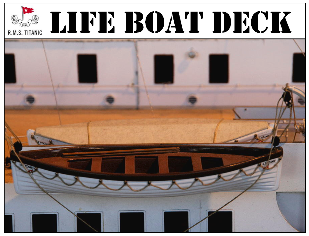 Titanic Life Boat Deck