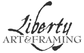 logo and link to liberty art and framing