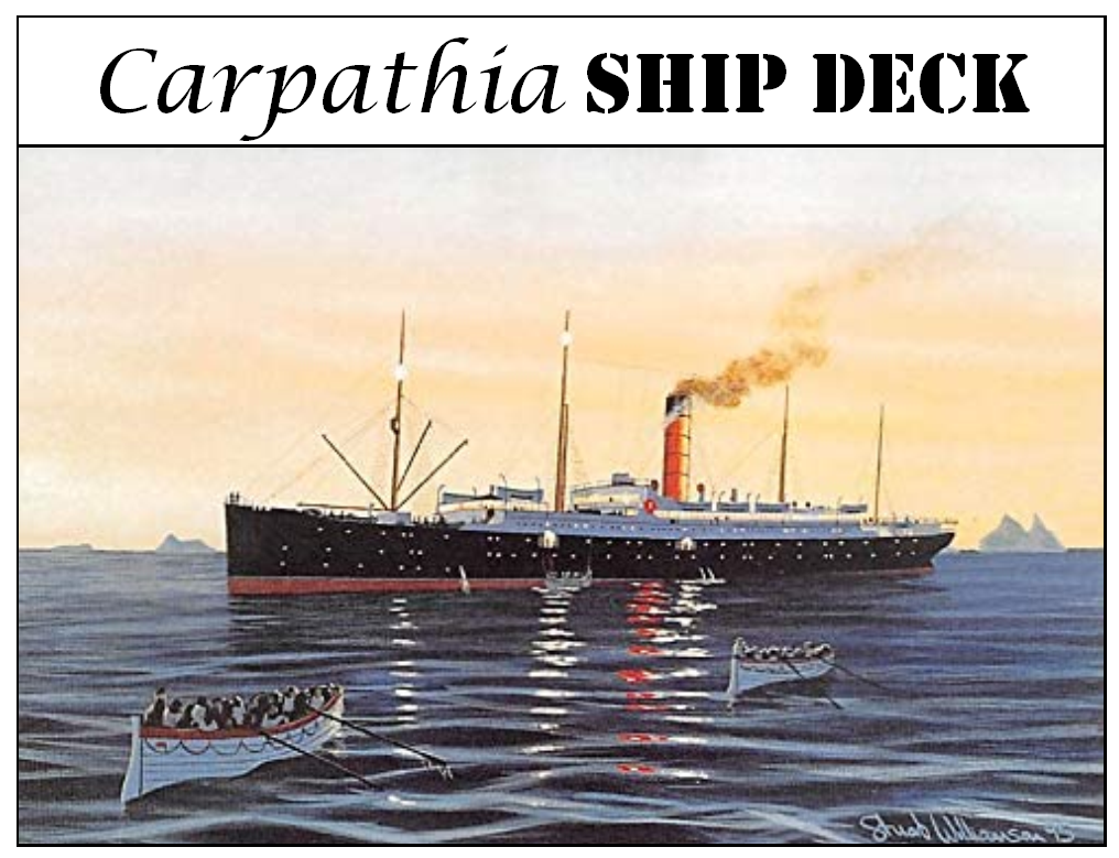 Carpathia Ship Deck