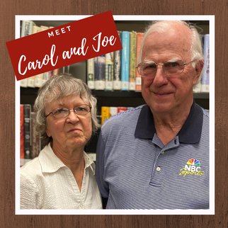 Carol and Joe, monthly donors
