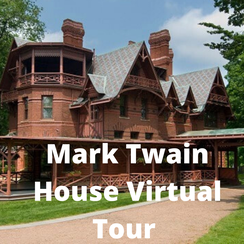 Mark twain house and link to virtual tour