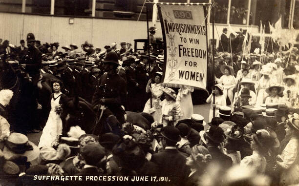 Suffragette Procession, June 17 1911