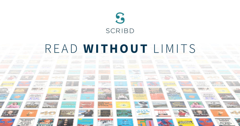 Link to scribd free 30 day promotion