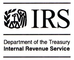IRS Logo and link to IRS website